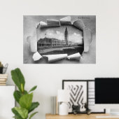 Außenansicht des Fährbahnhofs Poster (Heimbüro)
