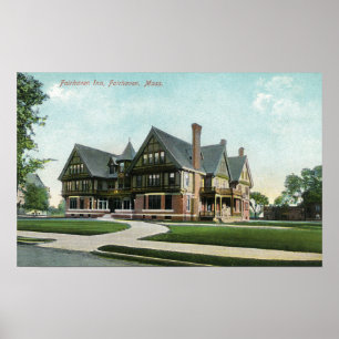 Außenansicht des Fairhaven herein Poster