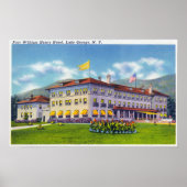 Außenansicht des Fort William Henry Hotel Poster (Vorne)