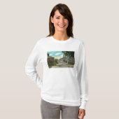 Außenansicht des Forts Weston und des Block-Hauses T-Shirt (Vorne ganz)