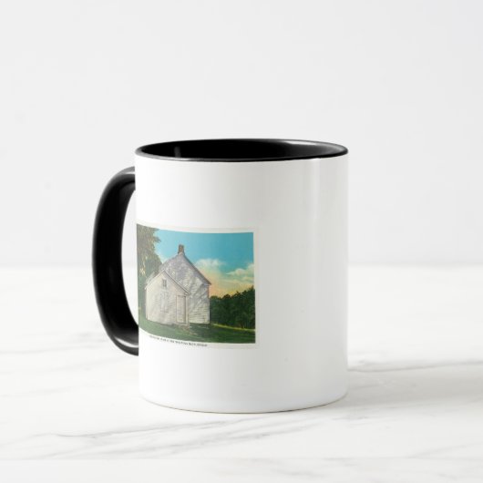 Außenansicht des Freeman House Tasse (Vorderseite Links)