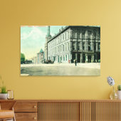 Außenansicht des Freimaurertempels 2 Leinwanddruck (Insitu (Wohnzimmer))