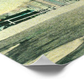 Außenansicht des Freimaurertempels 2 Poster (Ecke)