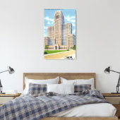 Außenansicht des Gebäude "Gov Smith Office" Leinwanddruck (Insitu (Schlafzimmer))