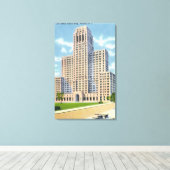 Außenansicht des Gebäude "Gov Smith Office" Leinwanddruck (Insitu (Holzboden))