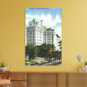 Außenansicht des Gebäude Nr. 2 Leinwanddruck (Insitu (Wohnzimmer))