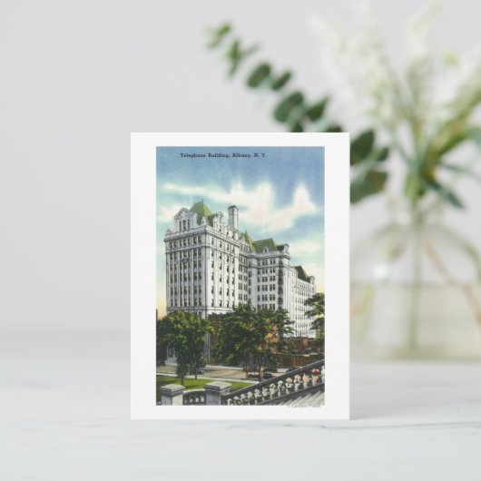 Außenansicht des Gebäude Nr. 2 Postkarte (Stehend Vorderseite)