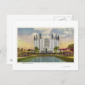 Außenansicht des Gebäude Reise Postkarte (Vorne/Hinten)