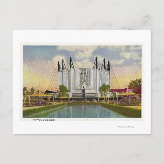 Außenansicht des Gebäude Reise Postkarte (Vorderseite)