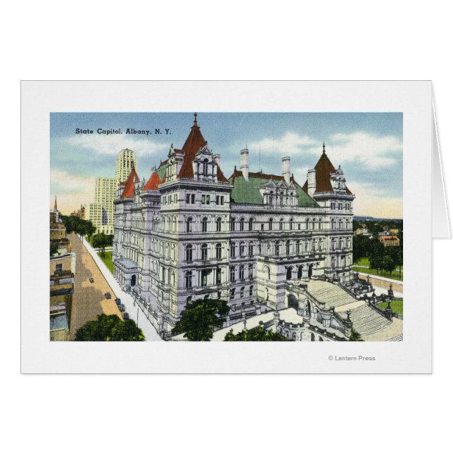 Außenansicht des Gebäude Staat Hauptstadt # (Vorderseite (Horizontal))