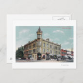 Außenansicht des Geiser Grand Hotel Postkarte (Vorne/Hinten)