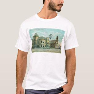 Außenansicht des Gerichtes HouseSanta Cruz, CA T-Shirt