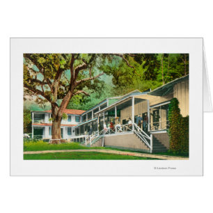 Außenansicht des Geysers Hotels, Gäste Posin