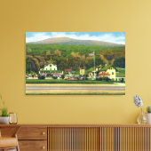 Außenansicht des Glen House Leinwanddruck (Insitu (Wohnzimmer))