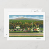 Außenansicht des Glen House Postkarte (Vorne/Hinten)