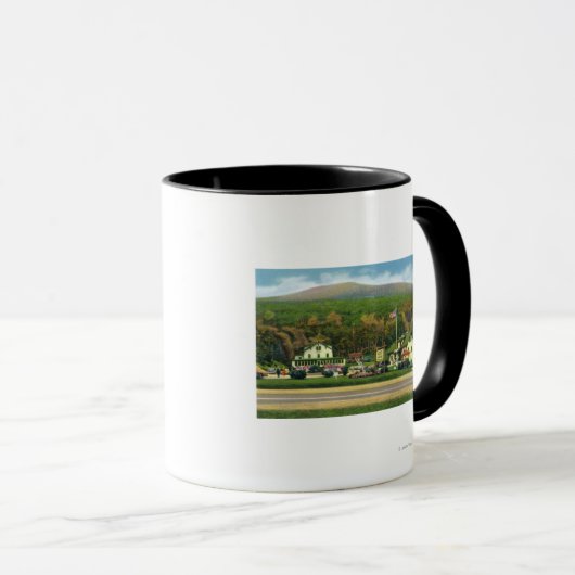 Außenansicht des Glen House Tasse (VorderseiteRechts)