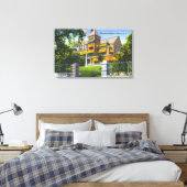 Außenansicht des Gouverneurshauses Leinwanddruck (Insitu (Schlafzimmer))