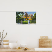 Außenansicht des Gouverneurshauses Poster (Küche)