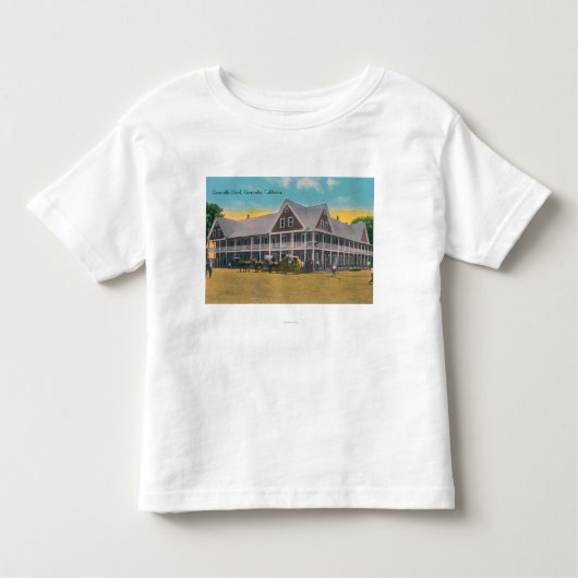 Außenansicht des Greenville-Hotels Kleinkind T-shirt (Vorderseite)