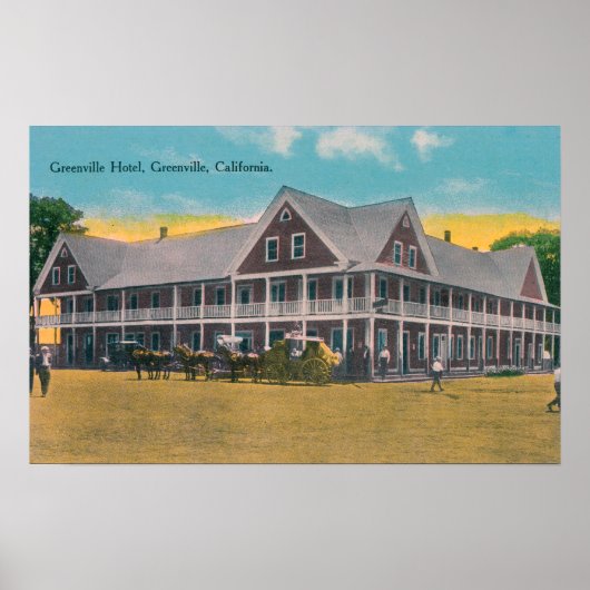 Außenansicht des Greenville Hotels Poster (Vorne)