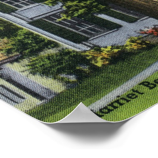 Außenansicht des Harriet Beecher Stowe House Poster (Ecke)