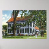 Außenansicht des Harriet Beecher Stowe House Poster (Vorne)