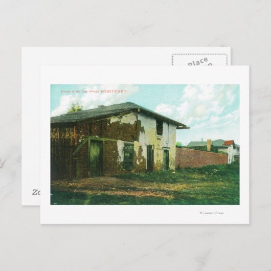 Außenansicht des Hauses der Vier Winde Postkarte (Vorne/Hinten)