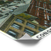 Außenansicht des Hauses von Longfellow Poster (Ecke)