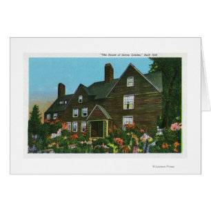 Außenansicht des Hauses von sieben Giebeln