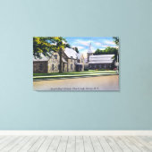 Außenansicht des Heiligen Herzens katholische Leinwanddruck (Insitu (Holzboden))