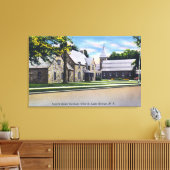 Außenansicht des Heiligen Herzens katholische Leinwanddruck (Insitu (Wohnzimmer))