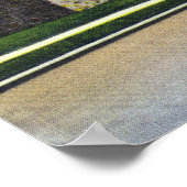 Außenansicht des Heiligen Herzens katholische Poster (Ecke)