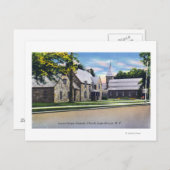 Außenansicht des Heiligen Herzens katholische Postkarte (Vorne/Hinten)