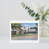 Außenansicht des Heiligen Herzens katholische Postkarte (Stehend Vorderseite)