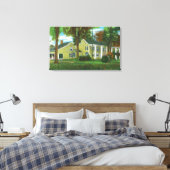 Außenansicht des Herrenhauses von General Philip S Leinwanddruck (Insitu (Schlafzimmer))