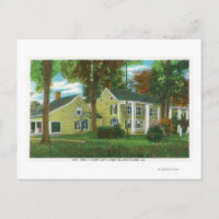 Außenansicht des Herrenhauses von General Philip S