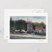 Außenansicht des HofesLakeport, CA Postkarte (Vorne/Hinten)