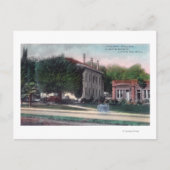 Außenansicht des HofesLakeport, CA Postkarte (Vorderseite)