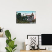 Außenansicht des Holly Oaks-Gebäude Poster (Heimbüro)