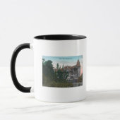 Außenansicht des Holly Oaks-Gebäude Tasse (Links)