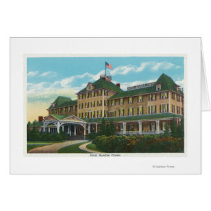 Außenansicht des Hotels Ausable Chasm