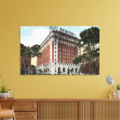 Außenansicht des Hotels Bancroft Leinwanddruck (Insitu (Wohnzimmer))