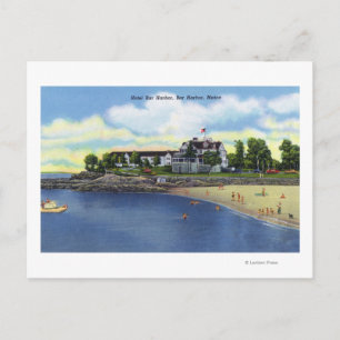 Außenansicht des Hotels Bar Harbour Postkarte