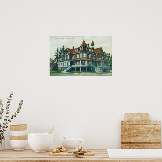 Außenansicht des Hotels Centralia Poster (Küche)