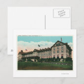 Außenansicht des Hotels Champlain Postkarte (Vorne/Hinten)