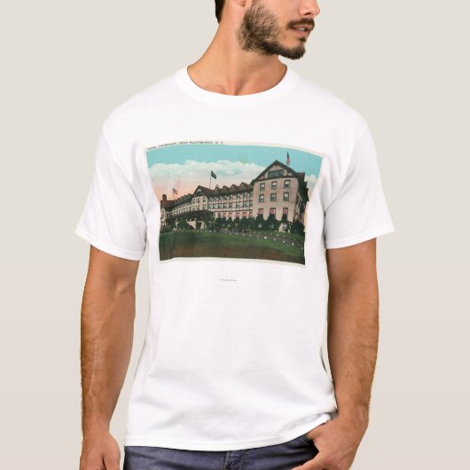 Außenansicht des Hotels Champlain T-Shirt (Vorderseite)