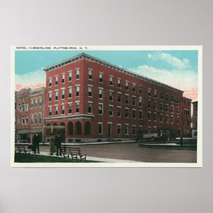 Außenansicht des Hotels Cumberland Poster