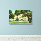 Außenansicht des Hotels del Monte Leinwanddruck (Insitu (Holzboden))