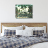 Außenansicht des Hotels Peninsula Leinwanddruck (Insitu (Schlafzimmer))