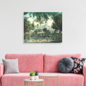 Außenansicht des Hotels Peninsula Leinwanddruck (Insitu (Wohnzimmer))